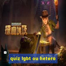 quiz lgbt ou hetero